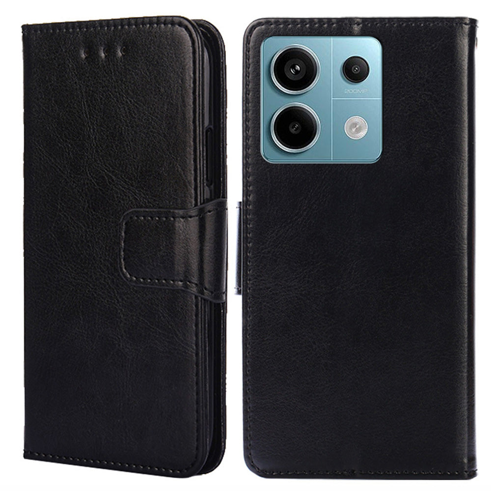 For Xiaomi Redmi Note 13 Pro 5G / Poco X6 5G Shockproof Case PU Leather Phone Cover For Xiaomi Redmi Note 13 Pro 5G / Poco X6 5G Shockproof Case PU Leather Phone Cover